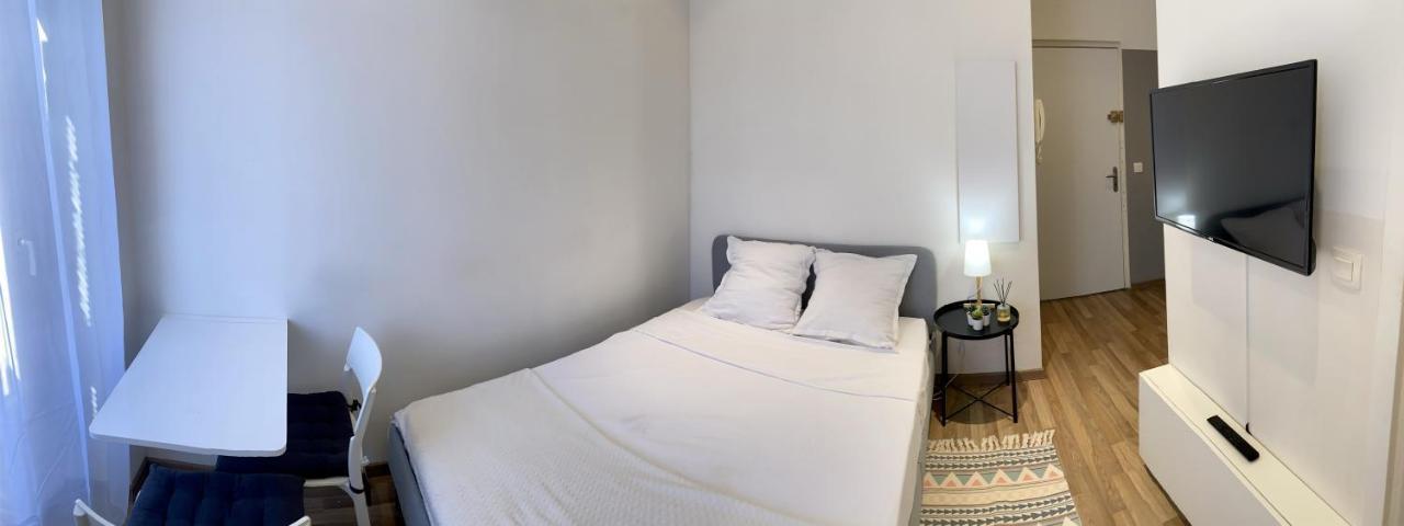 Studio cosy refait à neuf, centre-ville Nice Exterior foto